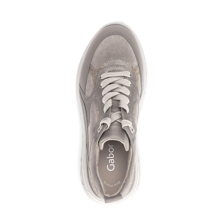 Low sneaker beige #5