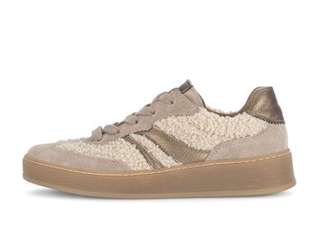 Low sneaker beige