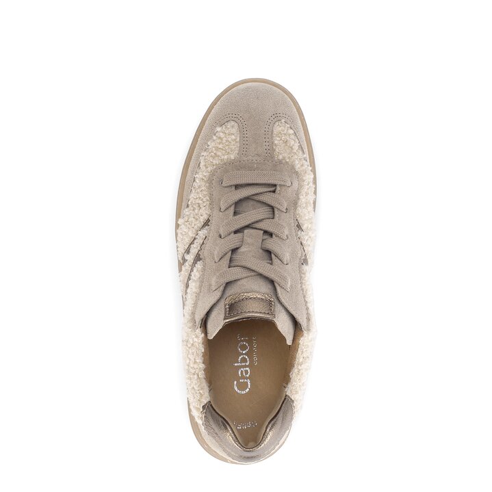 Low sneaker beige #5