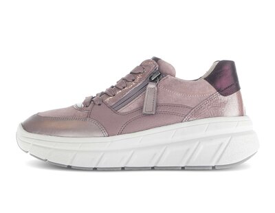 Low sneaker pink
