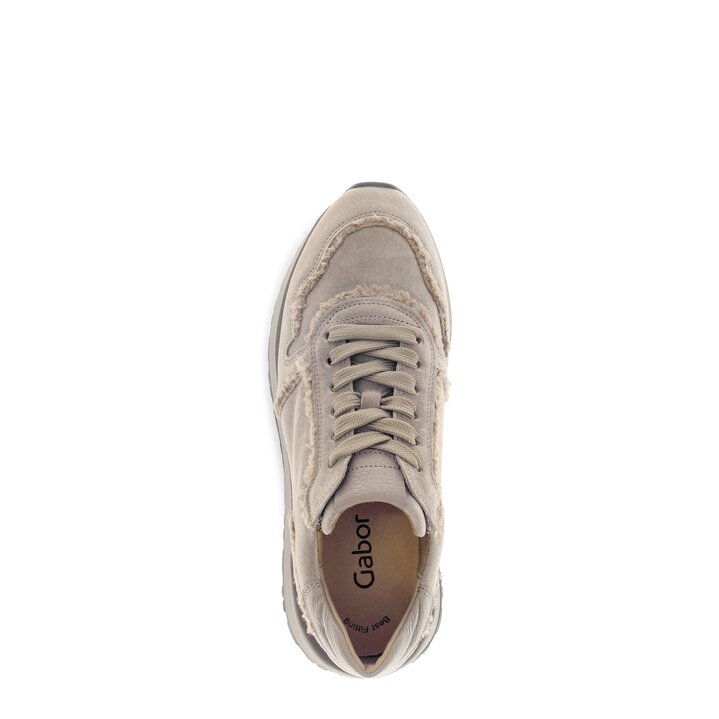 Low sneaker beige #5