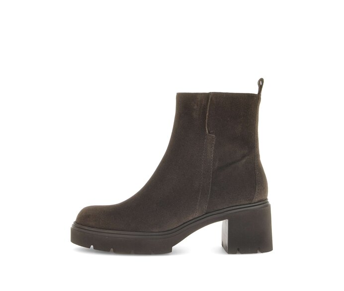 Platform ankle boot brown #0