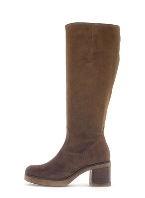Platform boot brown