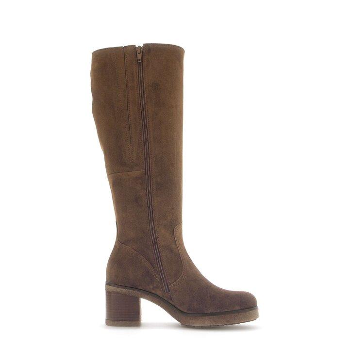 Platform boot brown #1
