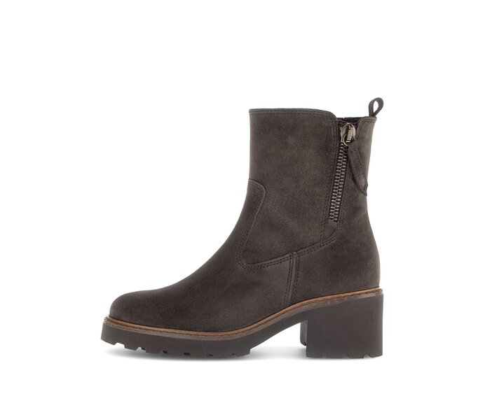 Platform ankle boot brown #0