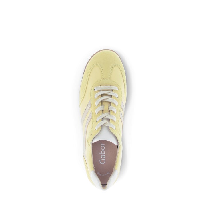 Low sneaker yellow #5