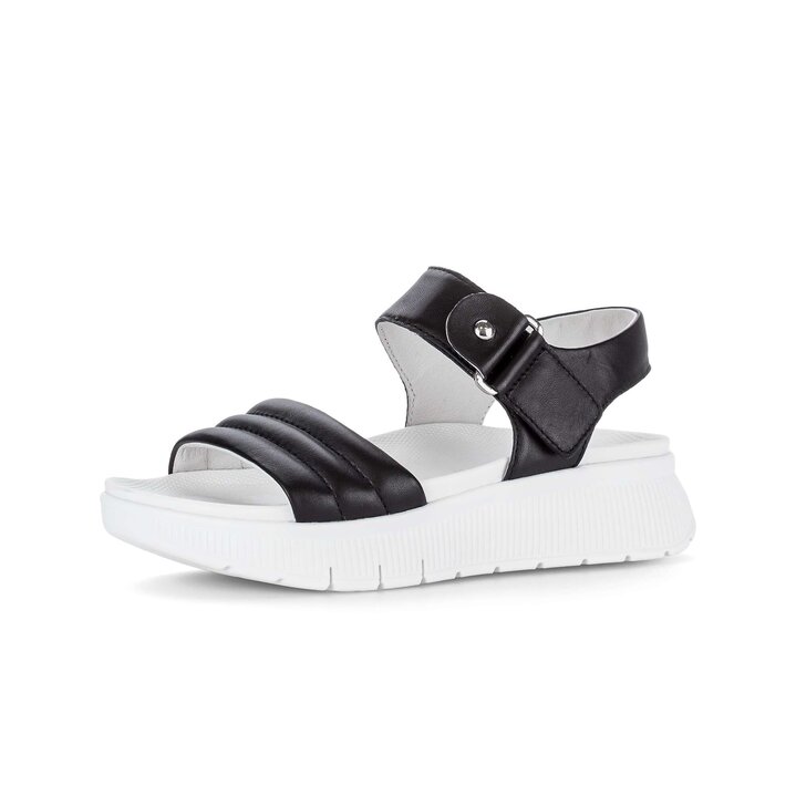 Platform sandal black #2
