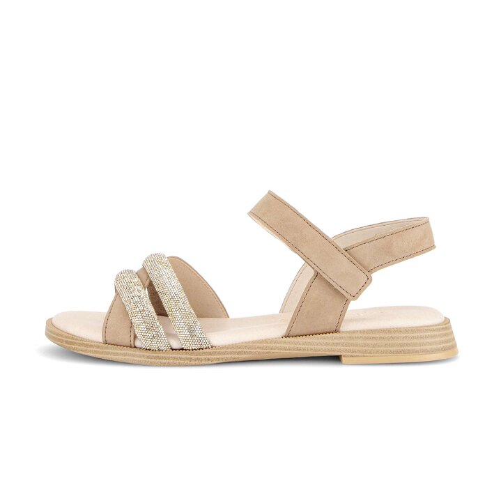 Strappy sandal beige #0