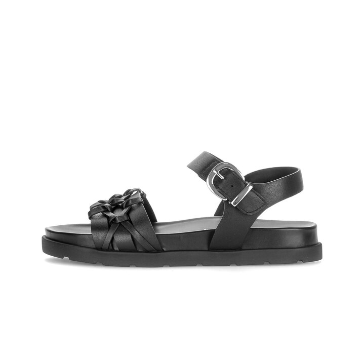 Strappy sandal black #0