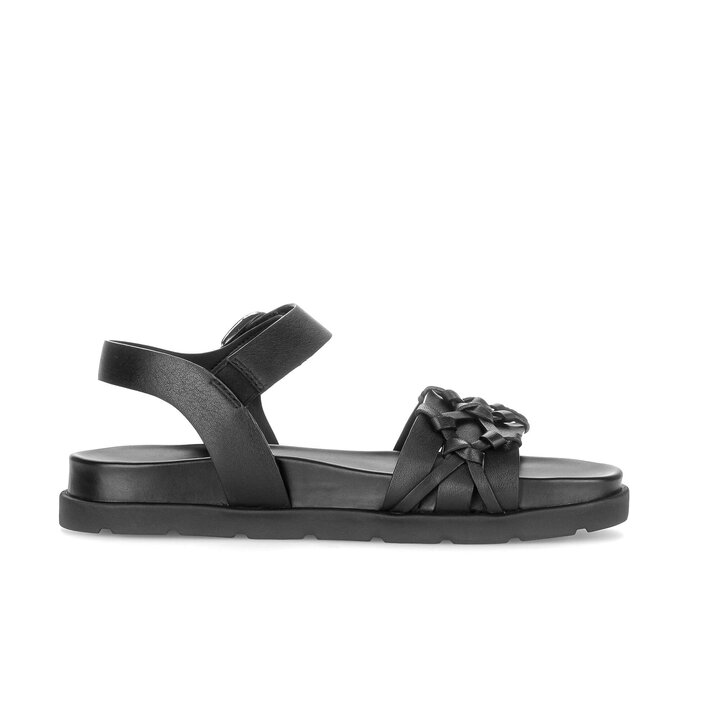 Strappy sandal black #1