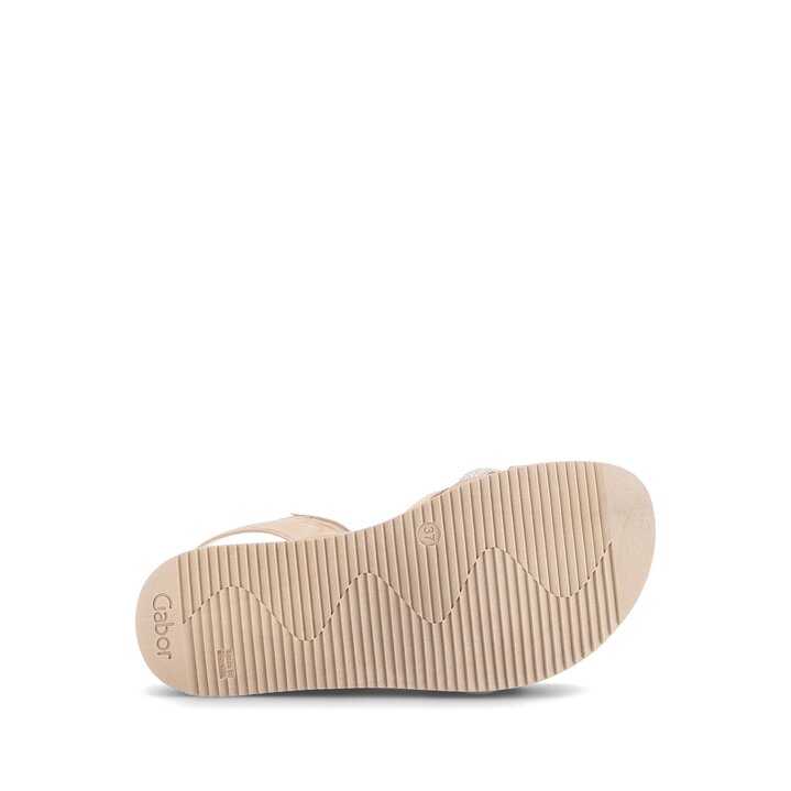 Strappy sandal beige #4