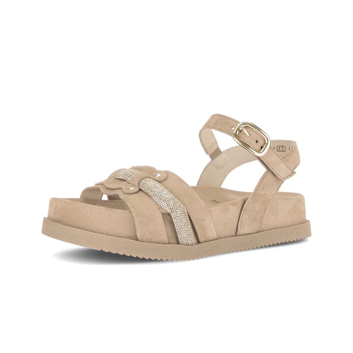 Strappy sandal beige #2