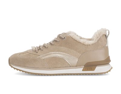 Low sneaker beige
