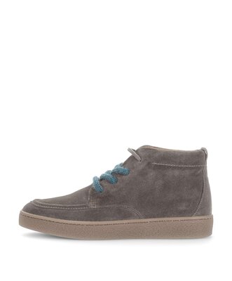 Lace-up shoe brown