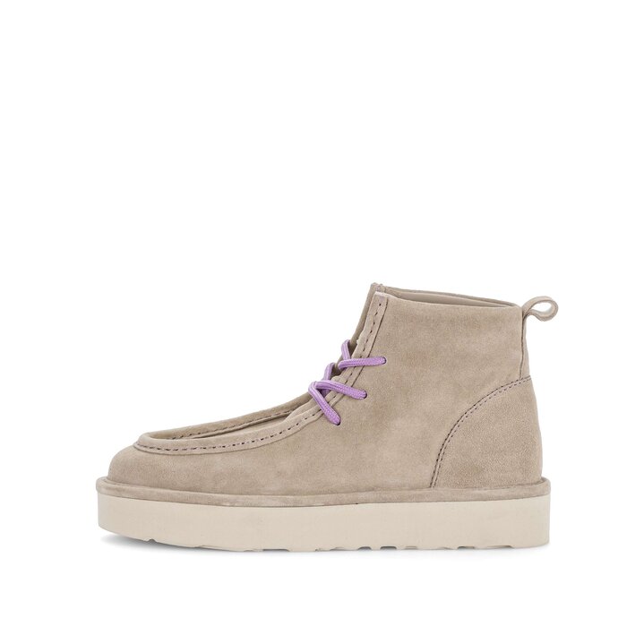 Lace-up shoe beige #0