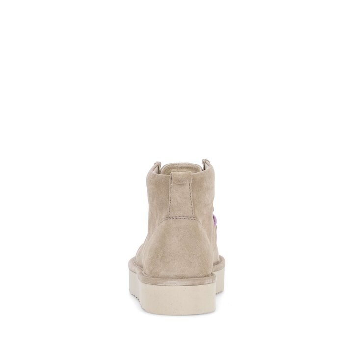 Lace-up shoe beige #3