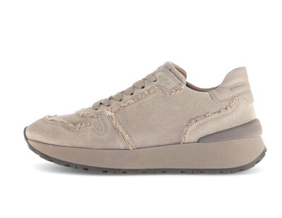 Low sneaker beige