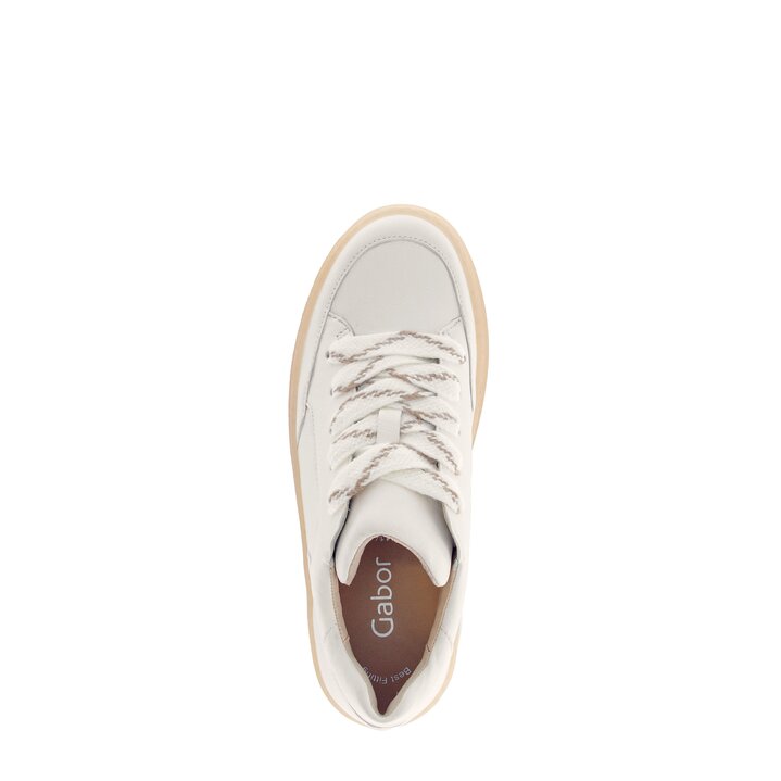 Low sneaker cream #5