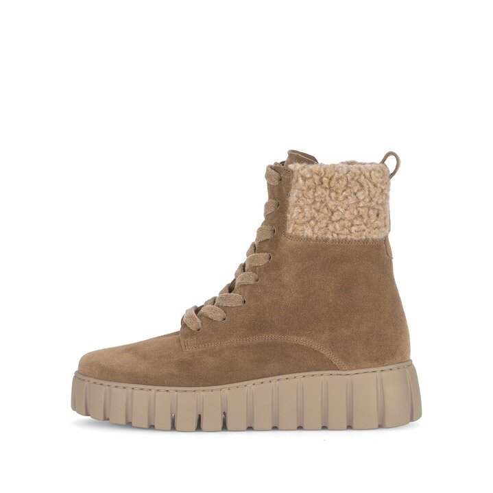 Platform ankle boot brown #0