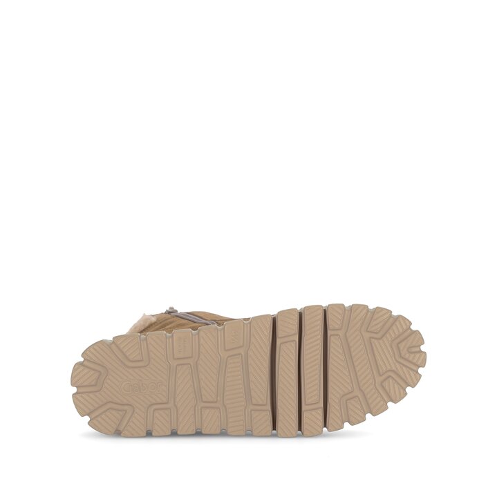 Platform ankle boot brown #4