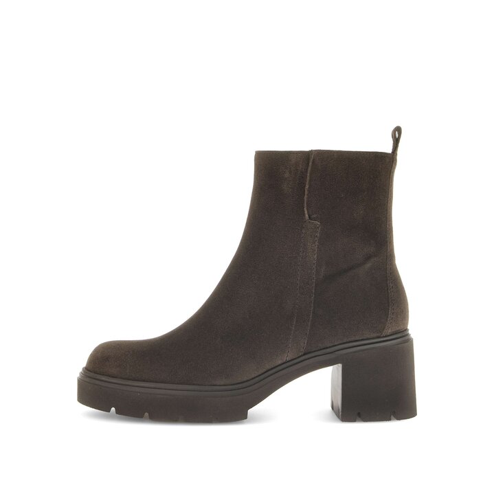 Platform ankle boot brown #0