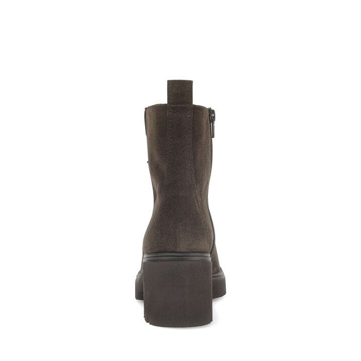 Platform ankle boot brown #3