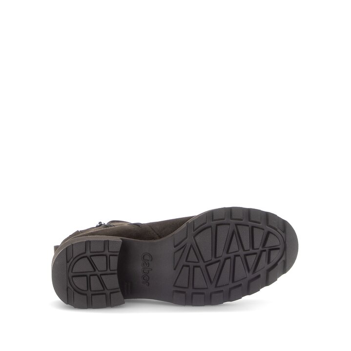 Platform ankle boot brown #4