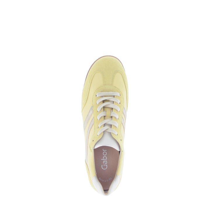 Low sneaker yellow #5