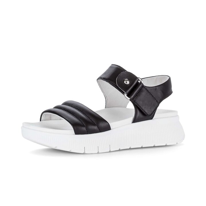 Platform sandal black #2