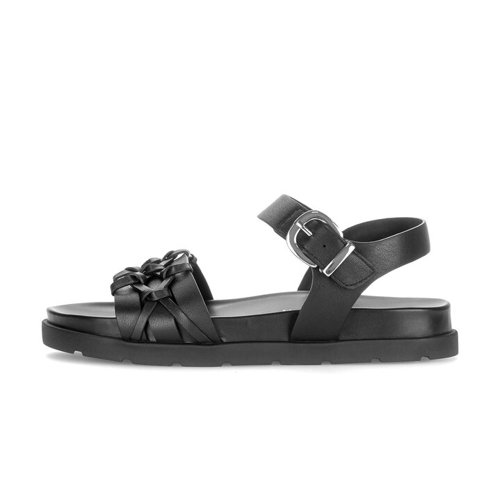 Strappy sandal black #0