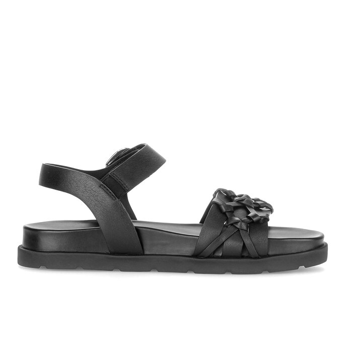 Strappy sandal black #1