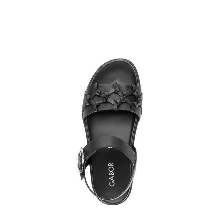 Strappy sandal black #5