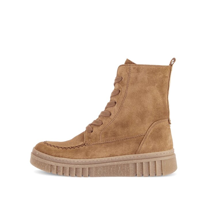 Lace-up ankle boot brown #0