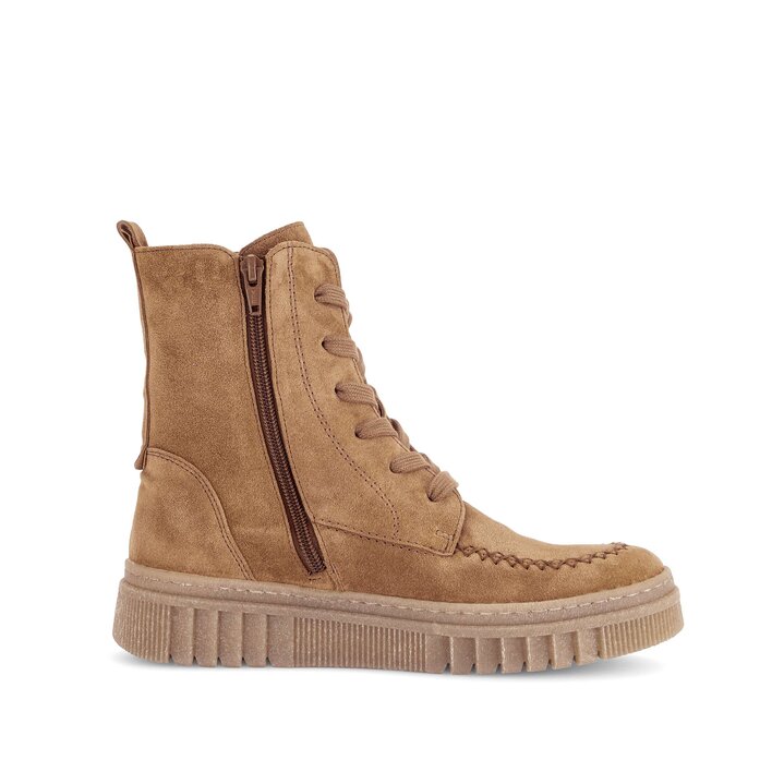 Lace-up ankle boot brown #1