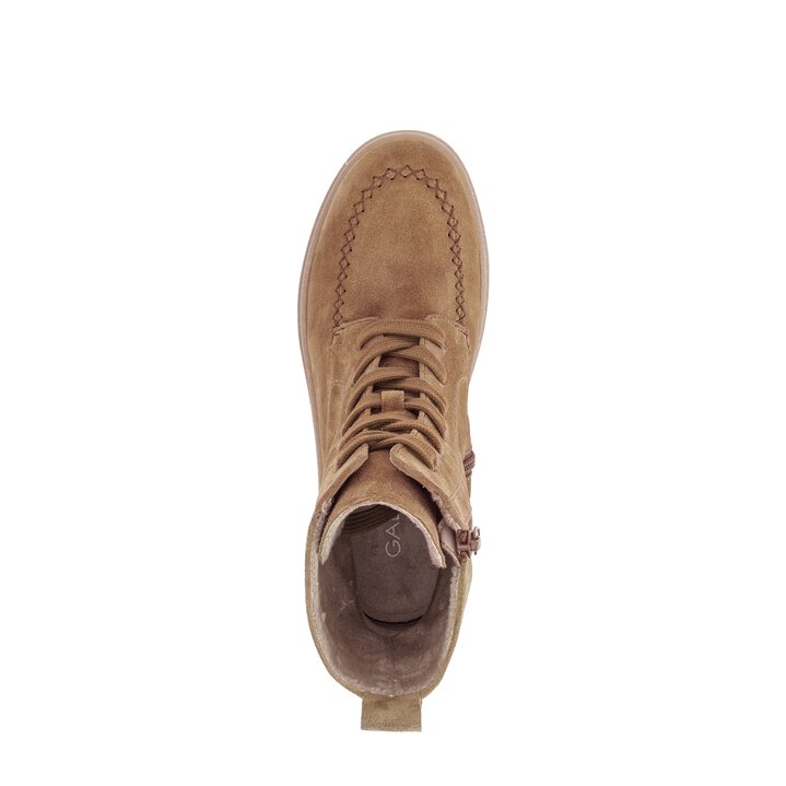 Lace-up ankle boot brown #5