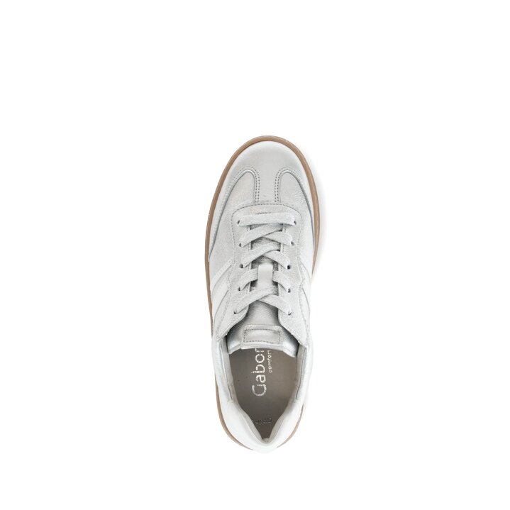 Low sneaker silver #5