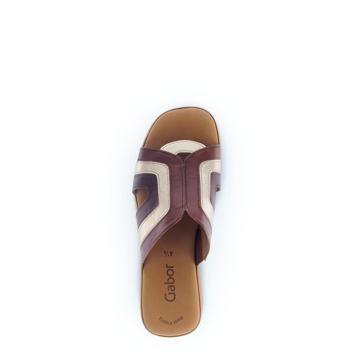 Platform sandal beige #5
