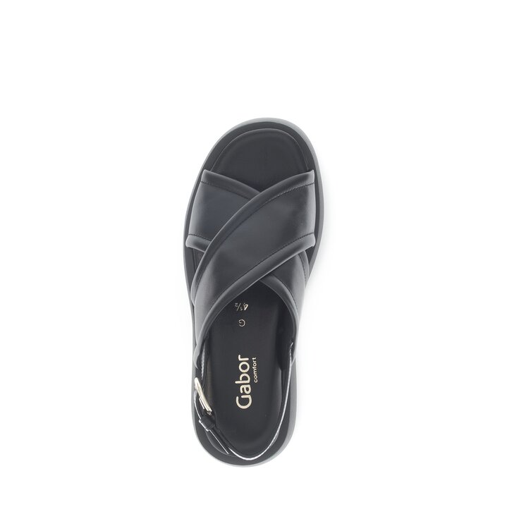 Strappy sandal black #5
