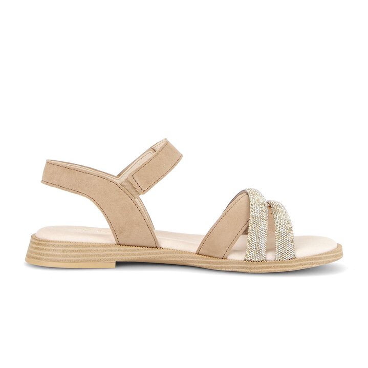 Strappy sandal beige #1
