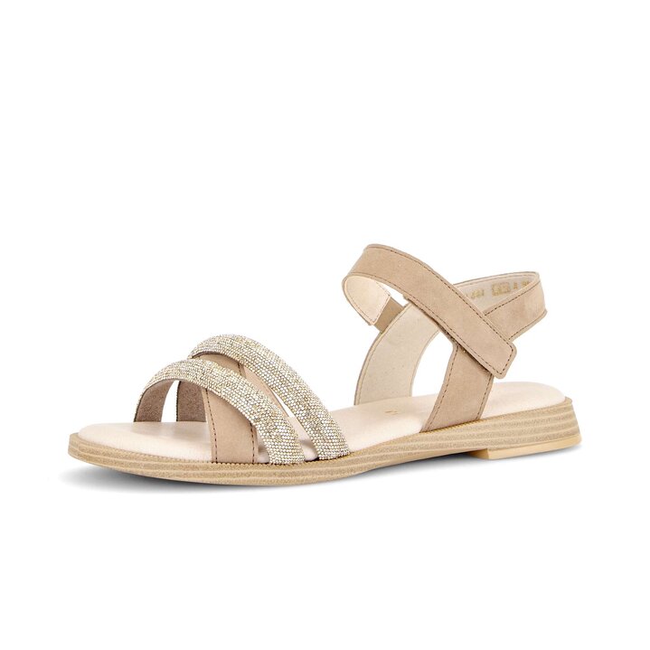 Strappy sandal beige #2