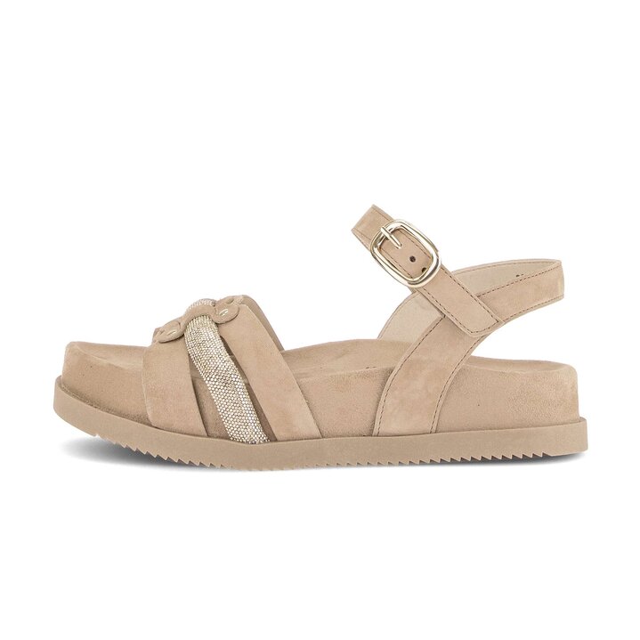 Strappy sandal beige #0