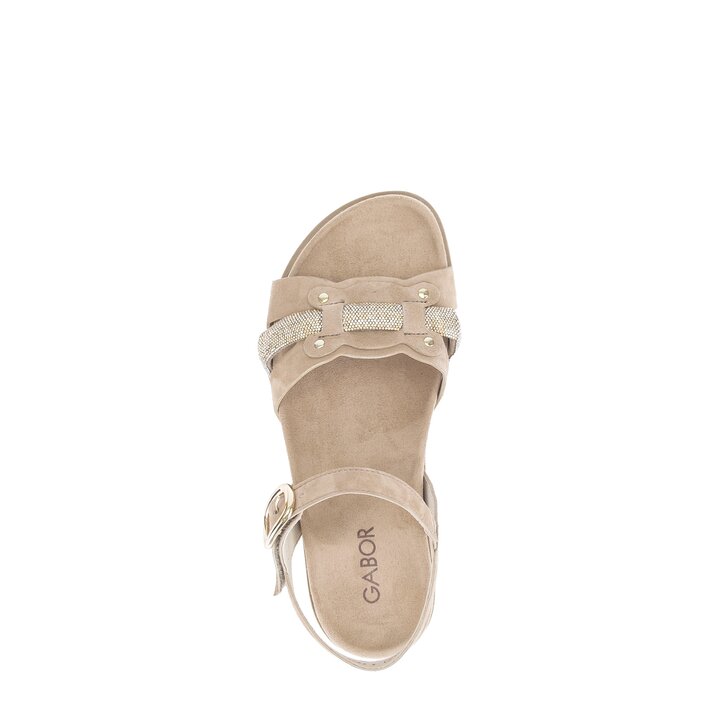 Strappy sandal beige #5