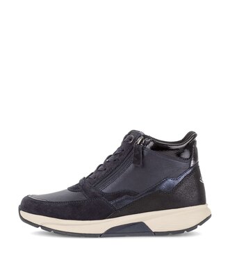 High sneaker blue